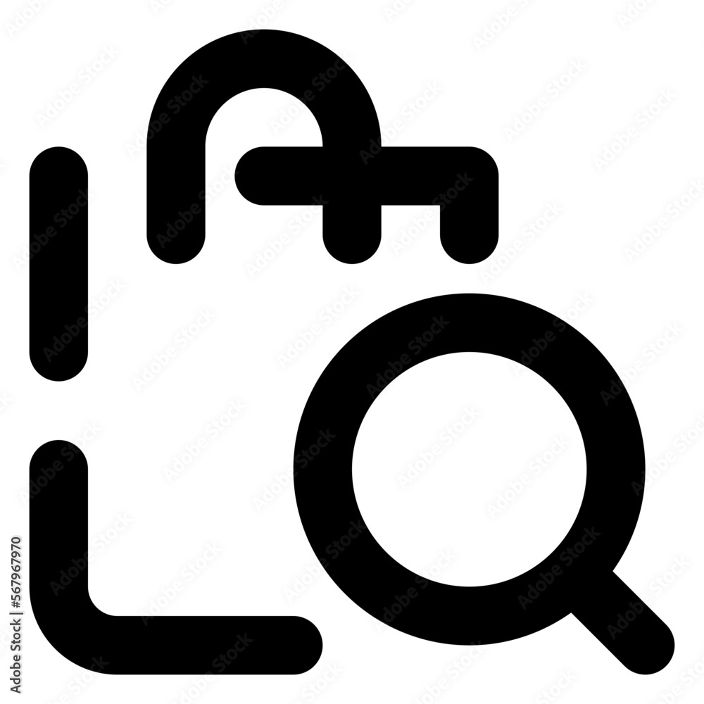search shopping line icon search shopping line icon