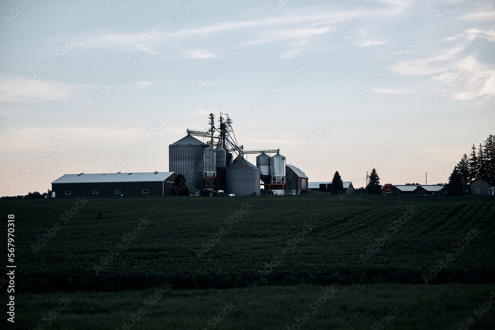 Fototapeta premium old farm house