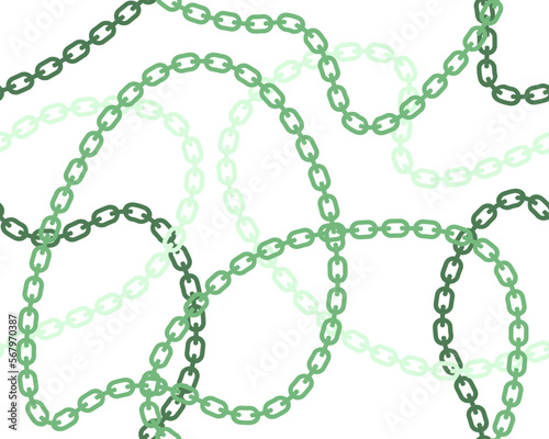 Decorative seamless chains pattern, vector illustration for fashion, poster, wallpaper and background designs