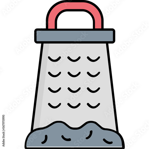 Cheese grater Vector Icon

