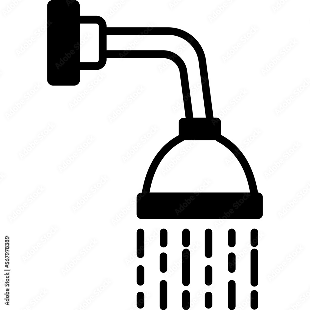 Bathing Vector Icon

