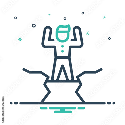 Mix icon for determining