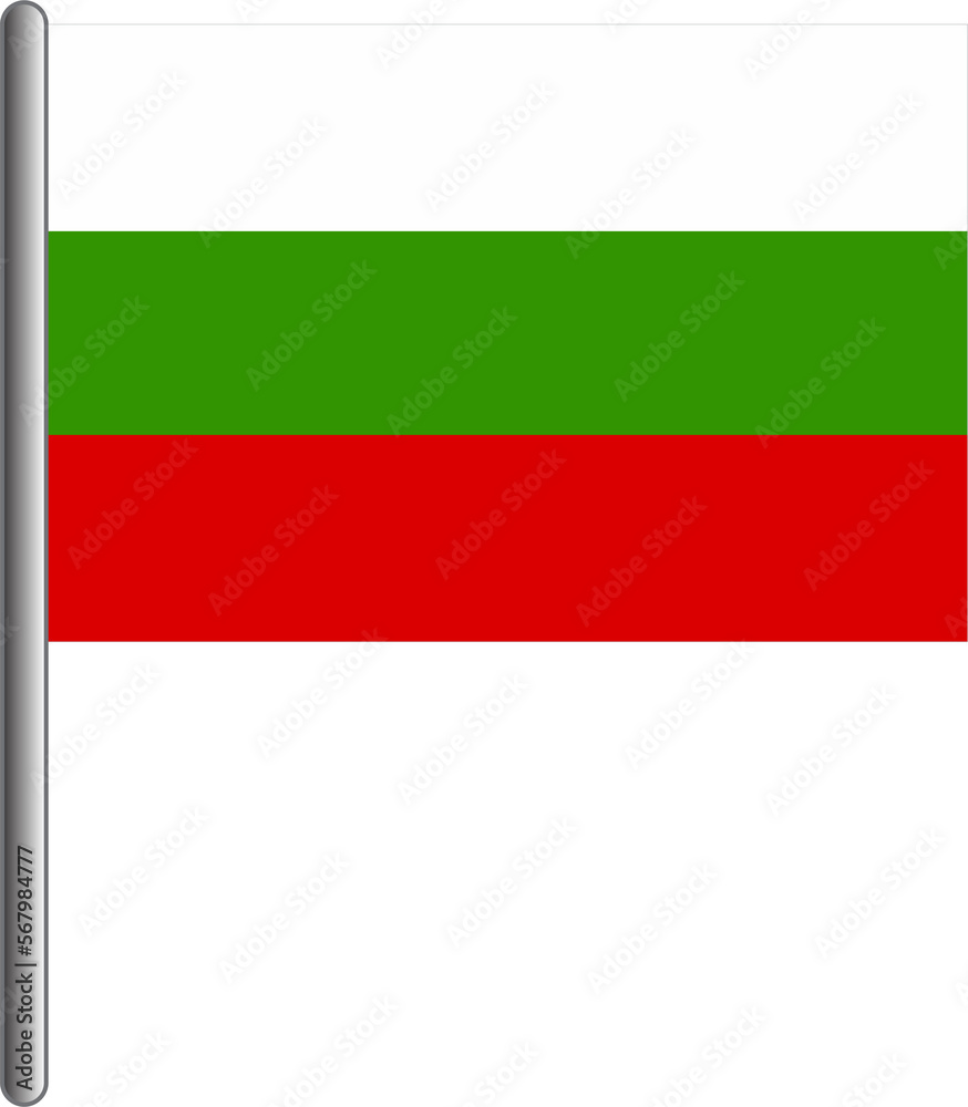 Fototapeta premium Bulgaria flag 2023020427