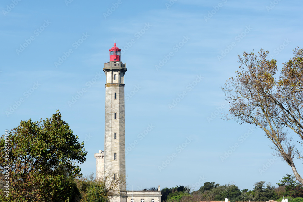The Baleines lighthouse in the Ré island