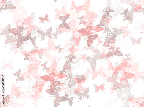 蝶の壁紙（シームレス）