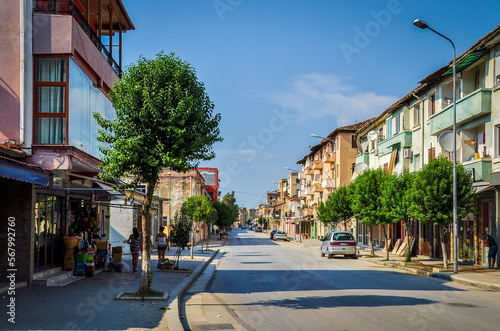Fototapeta Naklejka Na Ścianę i Meble -  Townscape of Berat, Albania