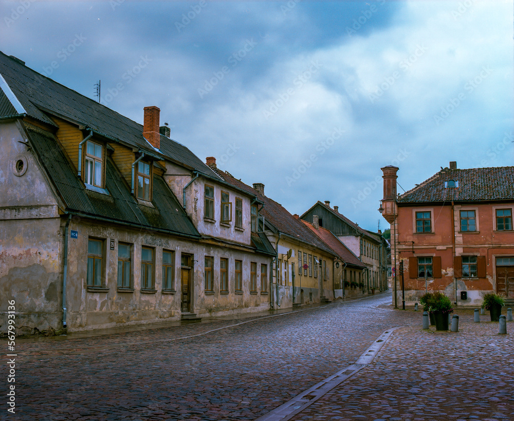 Kuldiga, a small cozy town in Latvia