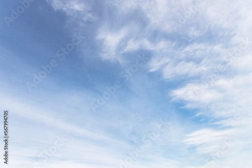 Blue sky background