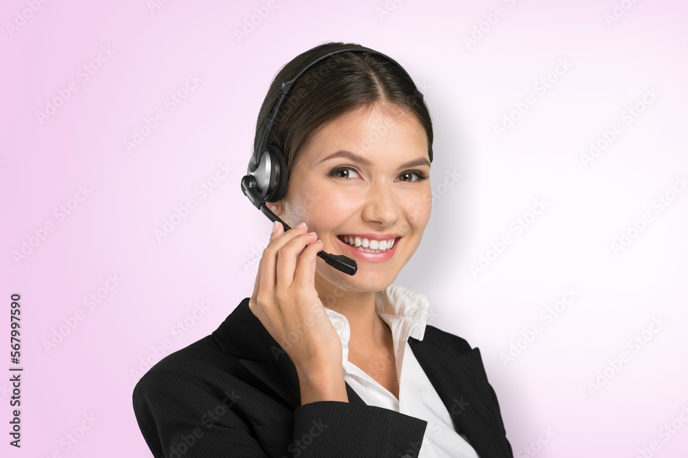 Concept young business works in modern professional company Concept young business works in modern professional company