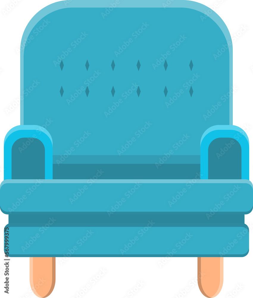 Blue Comfortable sofa