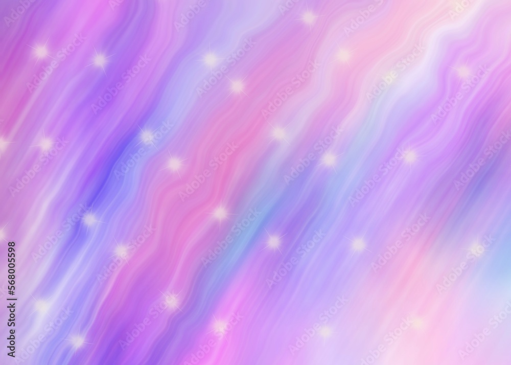 Purple abstract background with stars. Violet wallpaper art.