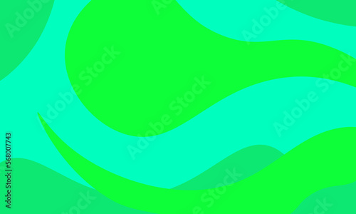 vector abstract background fluid wave green colors