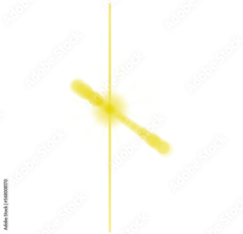 Overlays, overlay, light transition, effects sunlight, lens flare, light leaks. High-quality stock image of sun rays light effects overlays yellow flare glow isolated on black background for design © jang