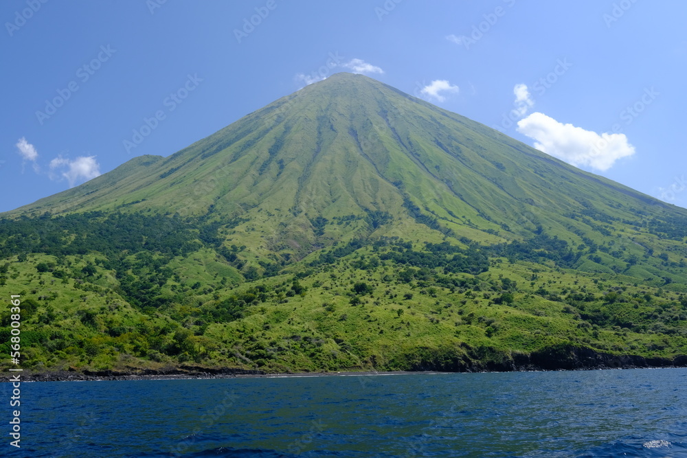 Indonesia Sumbawa - Sangeang Island - Mount Sangeang - volcano