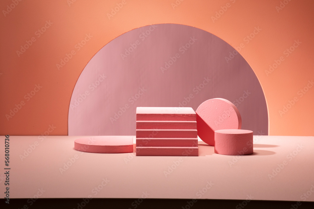 beautiful cute pink color with grey marble background with wood block plate smoke flower and tea pot for product photo shooting lighting studio room beautiful cute pink color with grey marble background with wood block plate smoke flower and tea pot for product photo shooting lighting studio room