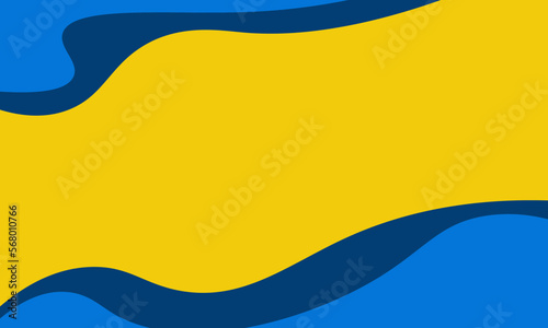 Abstract modern graphic element. Dynamical colored forms and waves. Template for the design of a website landing page or background.