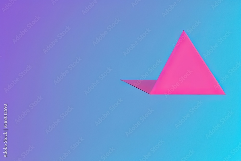 Fototapeta premium Stylish Triangular Graphics for Business Decorative Elements..