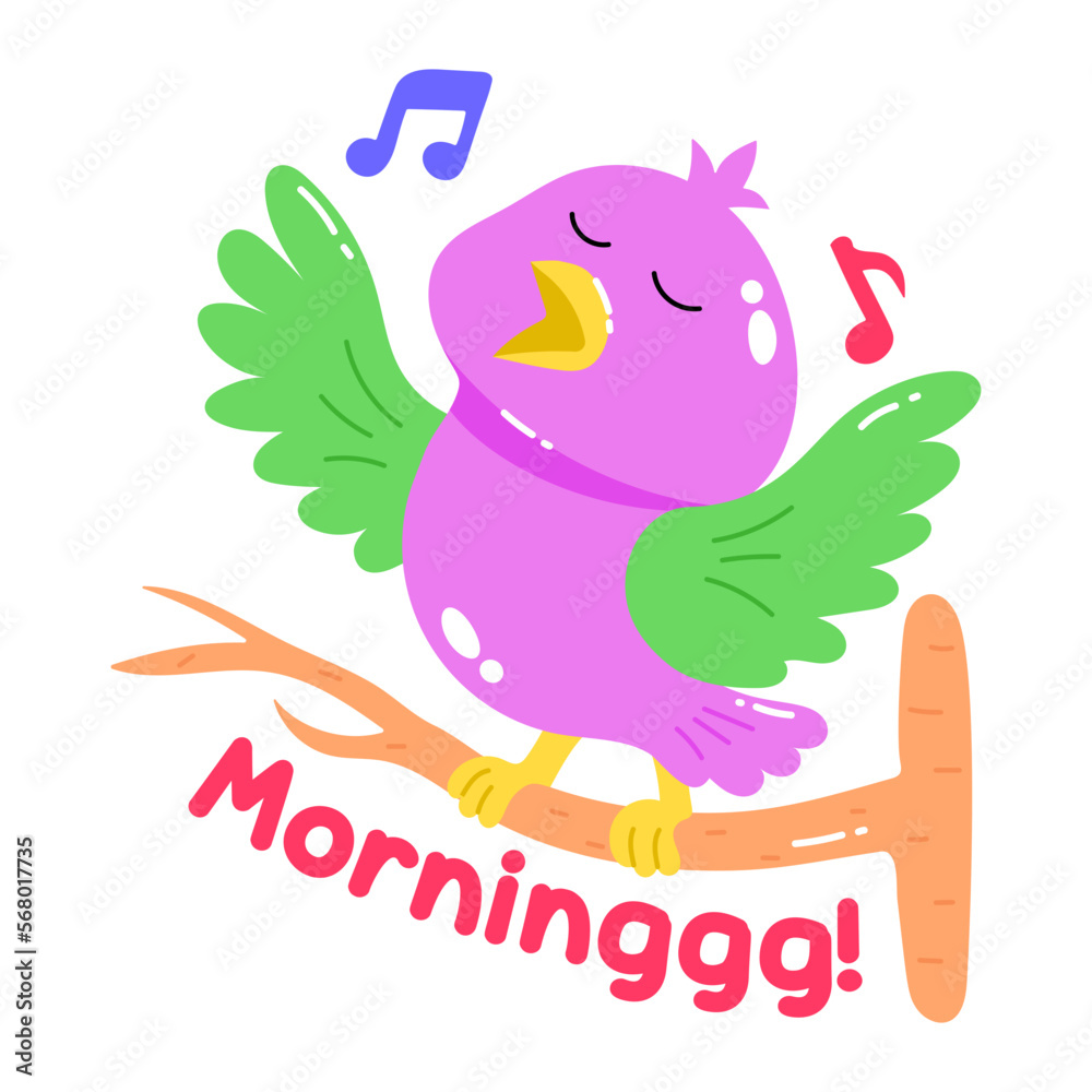 Fototapeta premium Morning Bird 