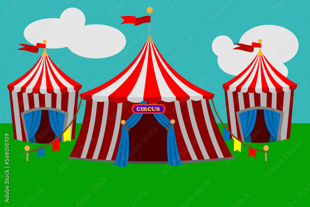 Tent for circus show Tent for circus show