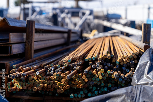 Photography Metal factory outdoor production