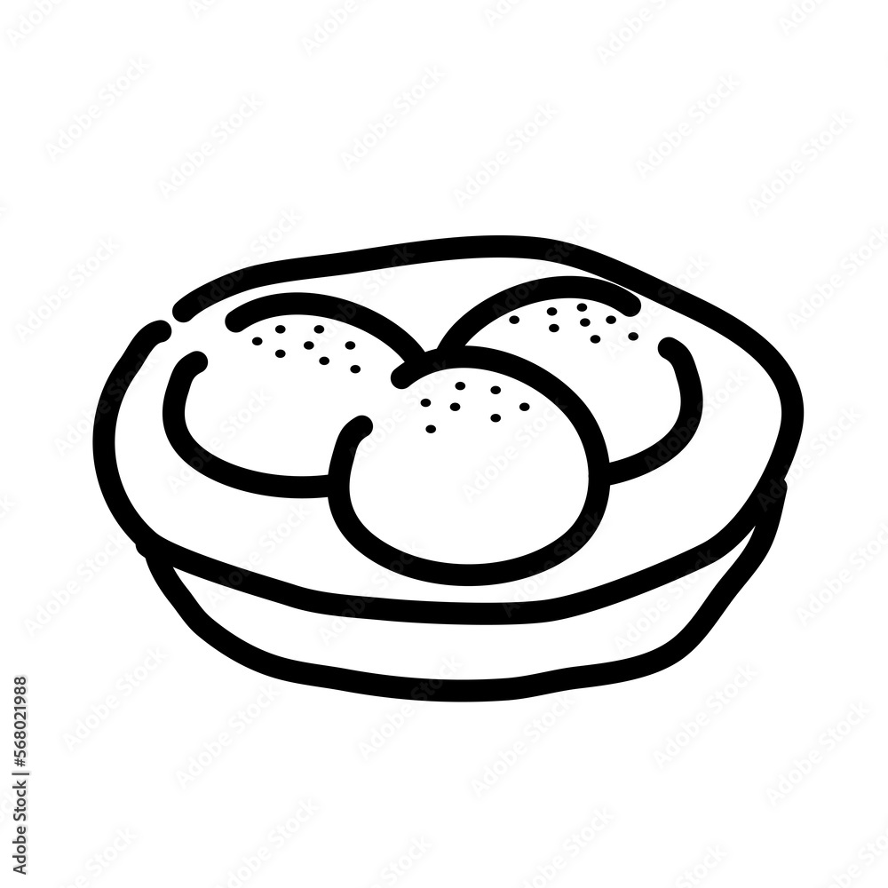 パン 白塗り
パン 白塗り
