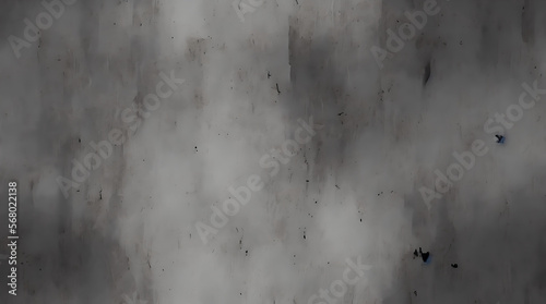 Gray wall with black paint pattern made with Generative AI