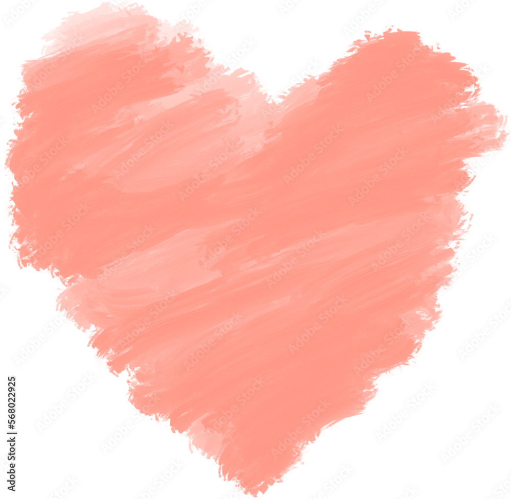 Obraz premium Watercolor heart
