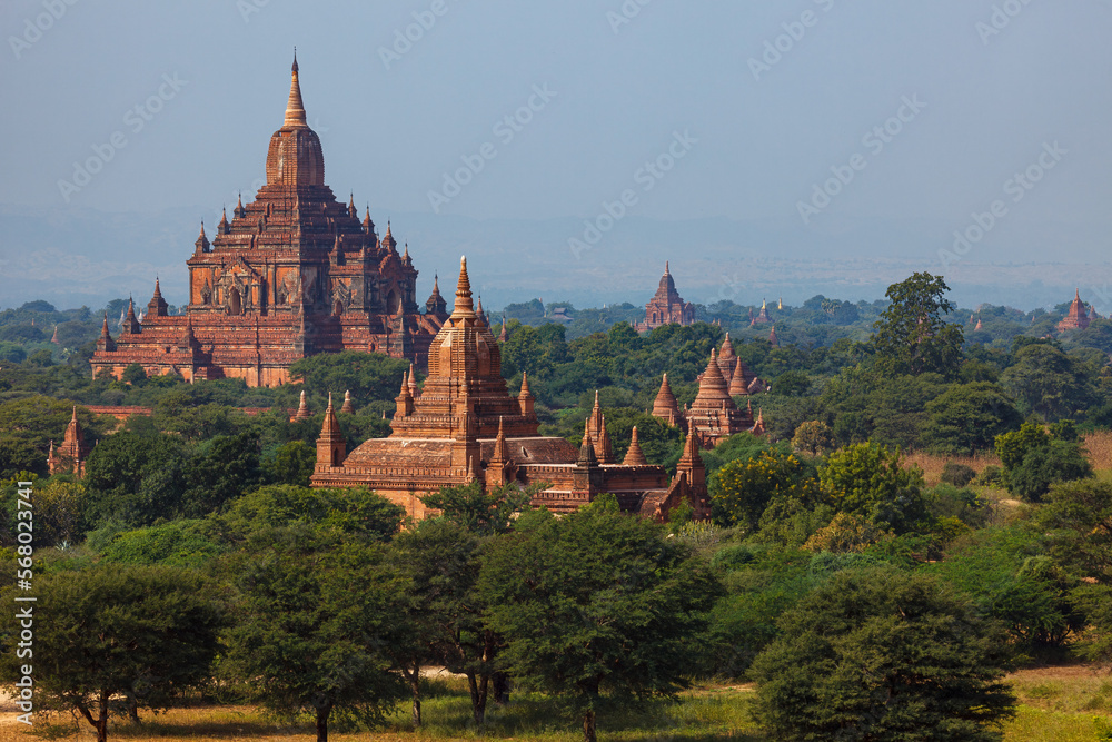 Temple and Pagodas of Bagan in Myanmar