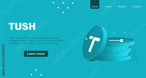 TUSH layout page. Web banner
