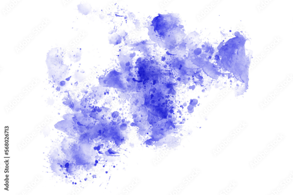 Abstract Blue Brush Watercolor Back Drop Shape element Abstract Blue Brush Watercolor Back Drop Shape element