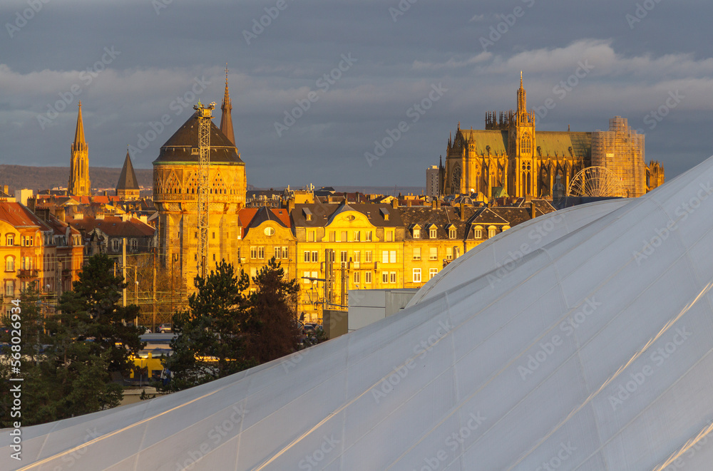 Fototapeta premium Metz in France