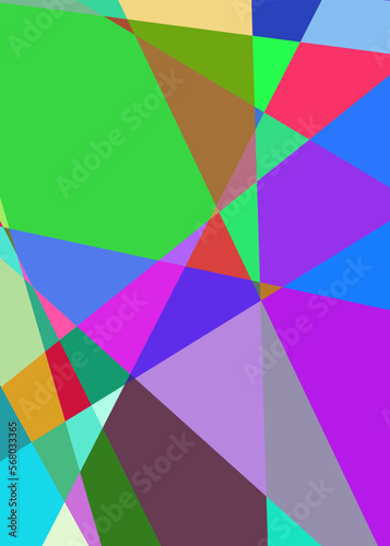 Geometric abstraction generative art background art illustration