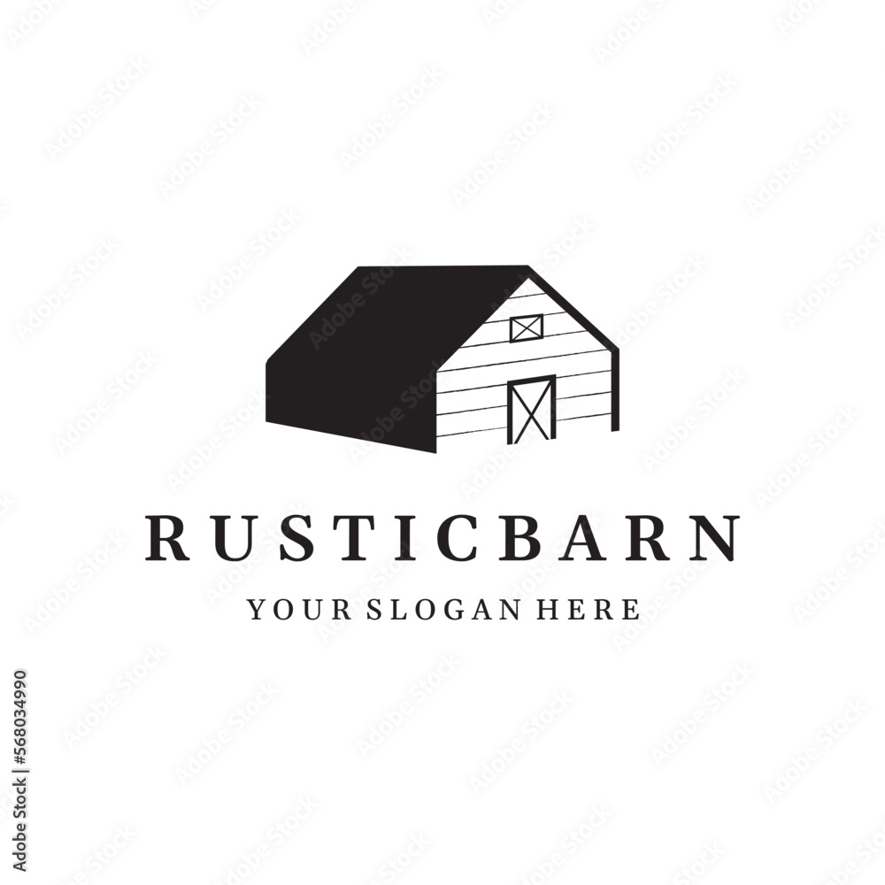 Home or barn logo template design or organic farm barn and vintage animal farm house.Vintage country logo. Home or barn logo template design or organic farm barn and vintage animal farm house.Vintage country logo.