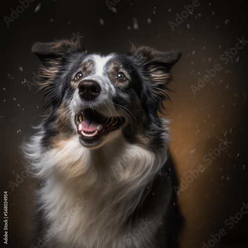 portrait of a dog IA © mathis
