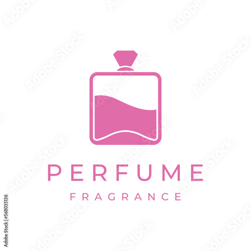Isolated luxury perfume perfume cosmetic creative Logo design can be used for business, company, cosmetic and perfume shop.
