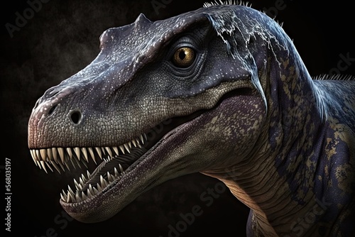Tyrannosaurus Rex Dinosaur CGI render © David