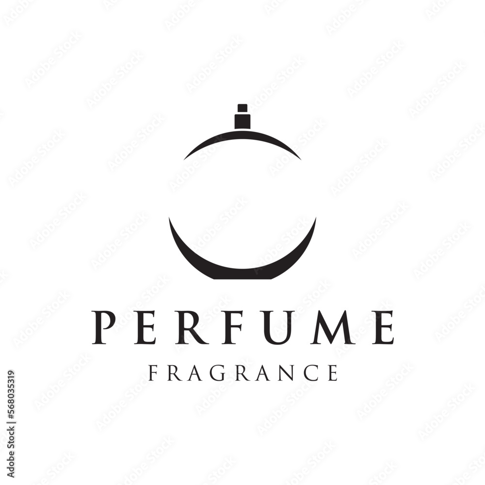 Isolated luxury perfume perfume cosmetic creative Logo design can be used for business, company, cosmetic and perfume shop.