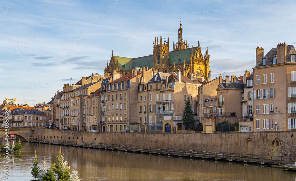 Fototapeta premium Metz in France
