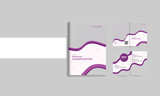 Company Corporate Profile Bi-Fold Stylish Brochure Business Template Design 