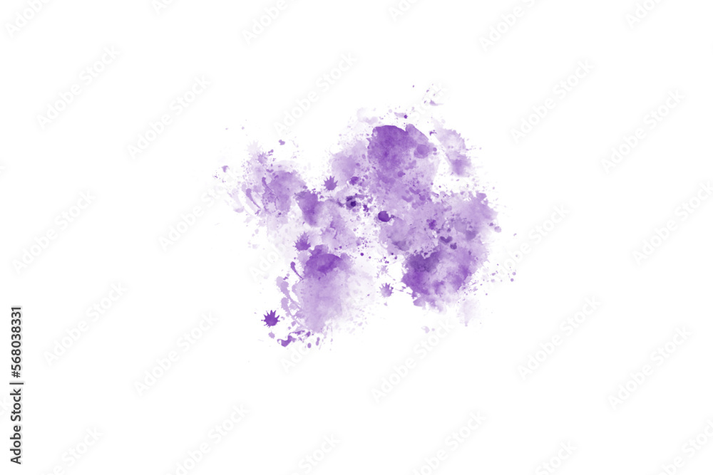 Abstract Purple Brush Watercolor Back Drop Shape element Abstract Purple Brush Watercolor Back Drop Shape element
