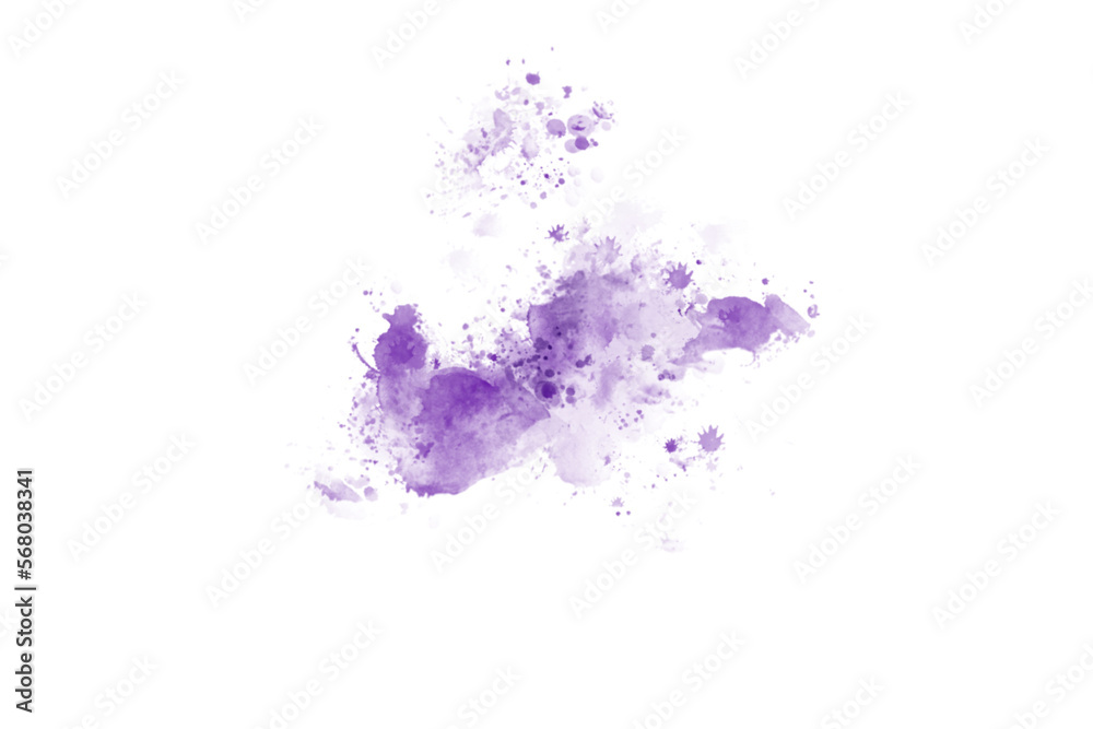 Abstract Purple Brush Watercolor Back Drop Shape element Abstract Purple Brush Watercolor Back Drop Shape element