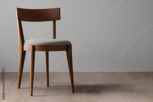 High-Resolution Image of a Contemporary Chair Showcasing its Unique and Striking Design  Perfect for Adding a Distinctive and Eye-catching Element to any Interior Project