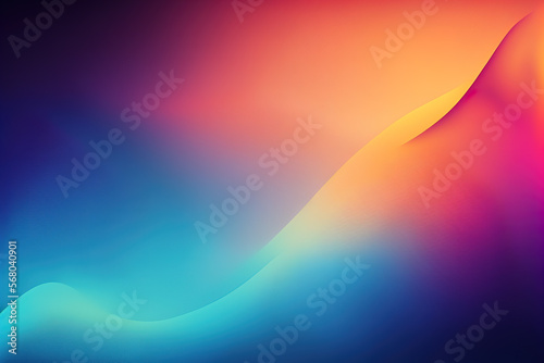 Abstract colorful background image, Ai generated
