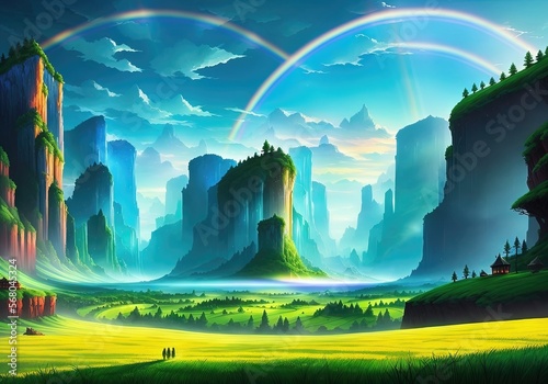 legendary valley of rainbows 