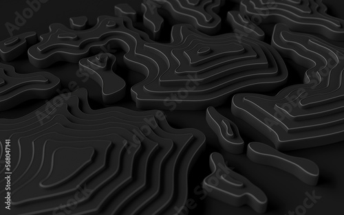Black Landscape texture