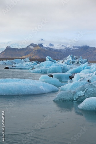Melting of Icelandic glaciers © Fernando