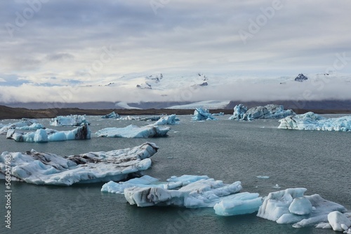 Melting of Icelandic glaciers © Fernando