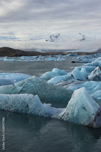Melting of Icelandic glaciers