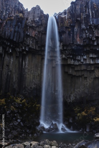 Wateerfall in the south of Iceland