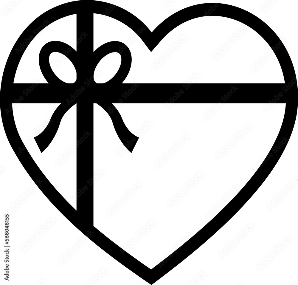 Black and white heart illustration. PNG with transparent background Black and white heart illustration. PNG with transparent background